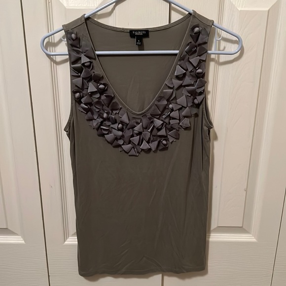 Talbots Tops - Talbots sleeveless green top, size small, good condition